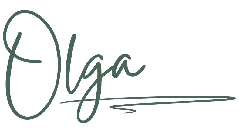 Geschreven naam Olga
